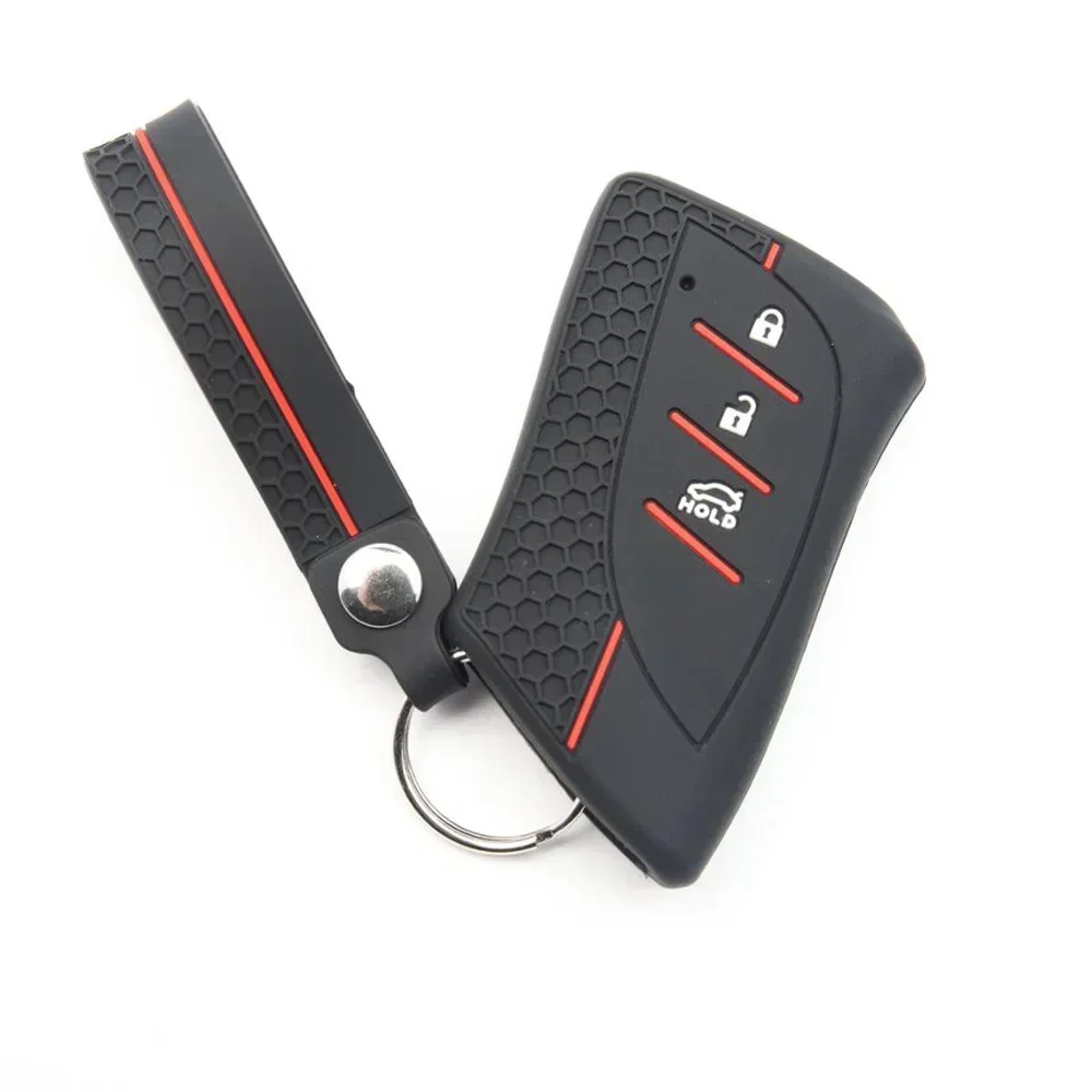 3 Buttons Key Remote Car Key Fob Case Suitable for Lexus ES350 LC500 LC500h LS500 LS500h GX460 LS500 UX250h 2018-2020
