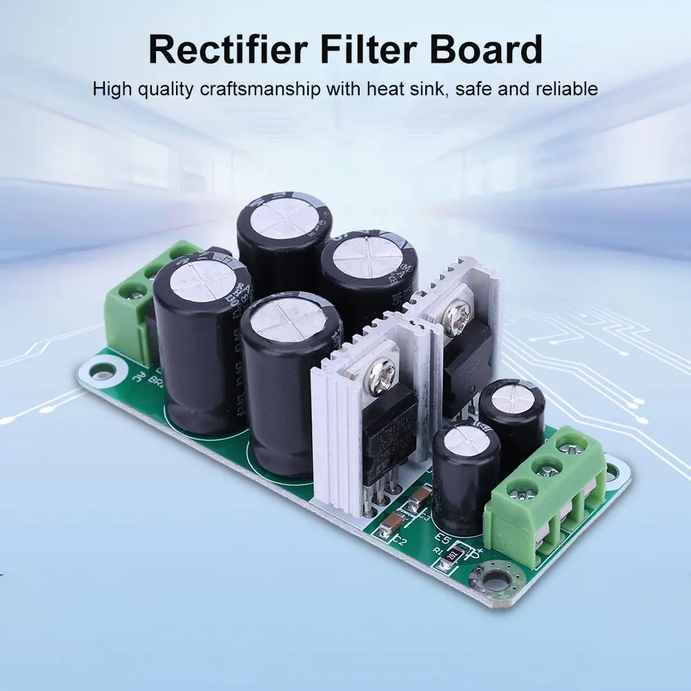 Modulo di potenza stabilizzato Componenti elettronici della scheda di potenza stabilizzata doppia positiva negativa 12V