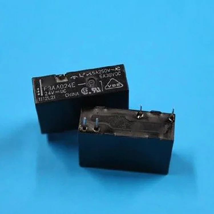 

New 10Pcs/lot 100% relay F3AA024E 24V F3AA024E-24V 4PIN 5A 250VAC 24VDC