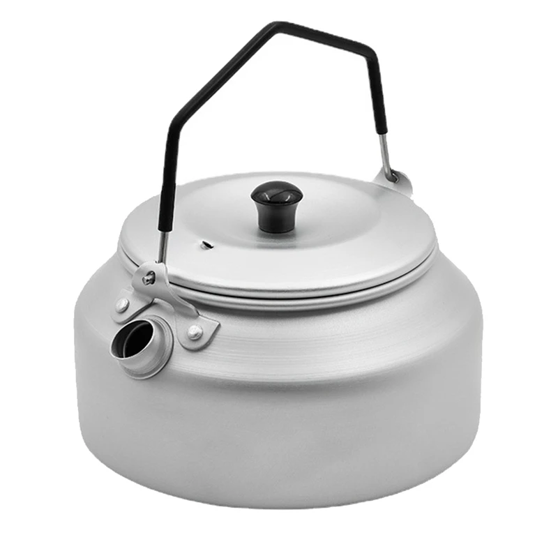 Outdoor Kettle Aluminum Picnic Lightweight Teapot Bushcraft Tourism Camping Campfire Cookware Coffee Pot Camping Kettle