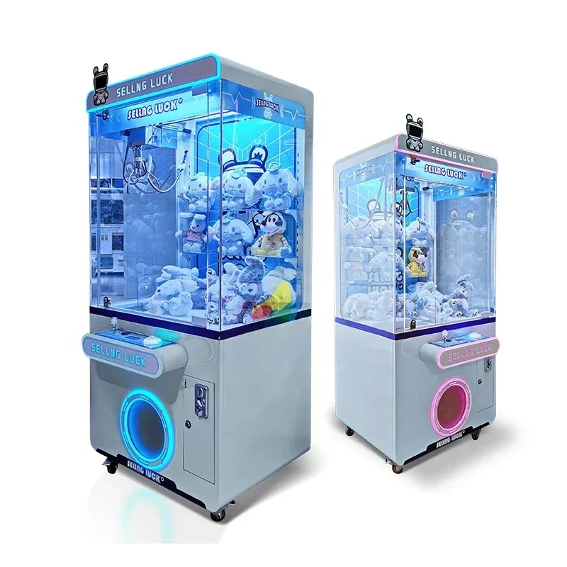 

Doll catcher, crane, game machine, coin machine, toy hunting, grab, arcade crane, claw machine, with ticket receiver