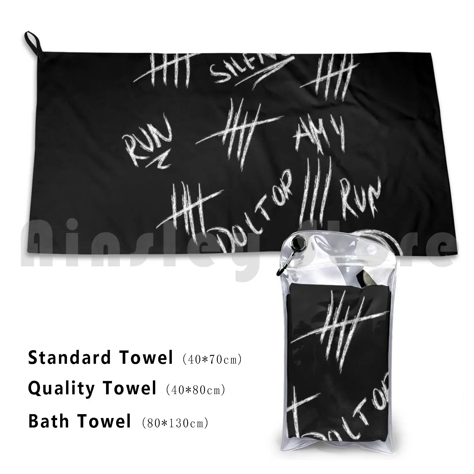 Towel Run Hat Slenderman Silence Amy