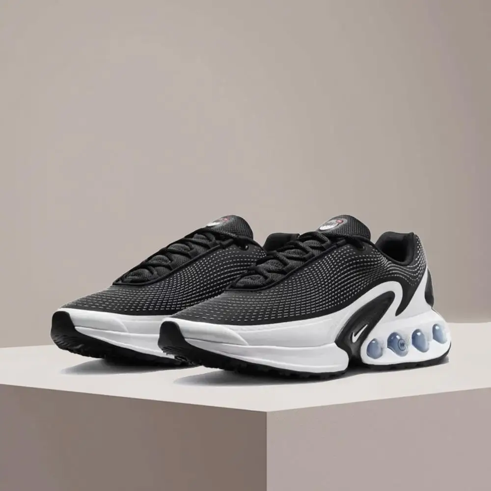 Nike Air Max Dn Dynamic Air Cushioning Lightweight Comfort Experience Anti-Slip Durable Training Running Shoes DV3337-003