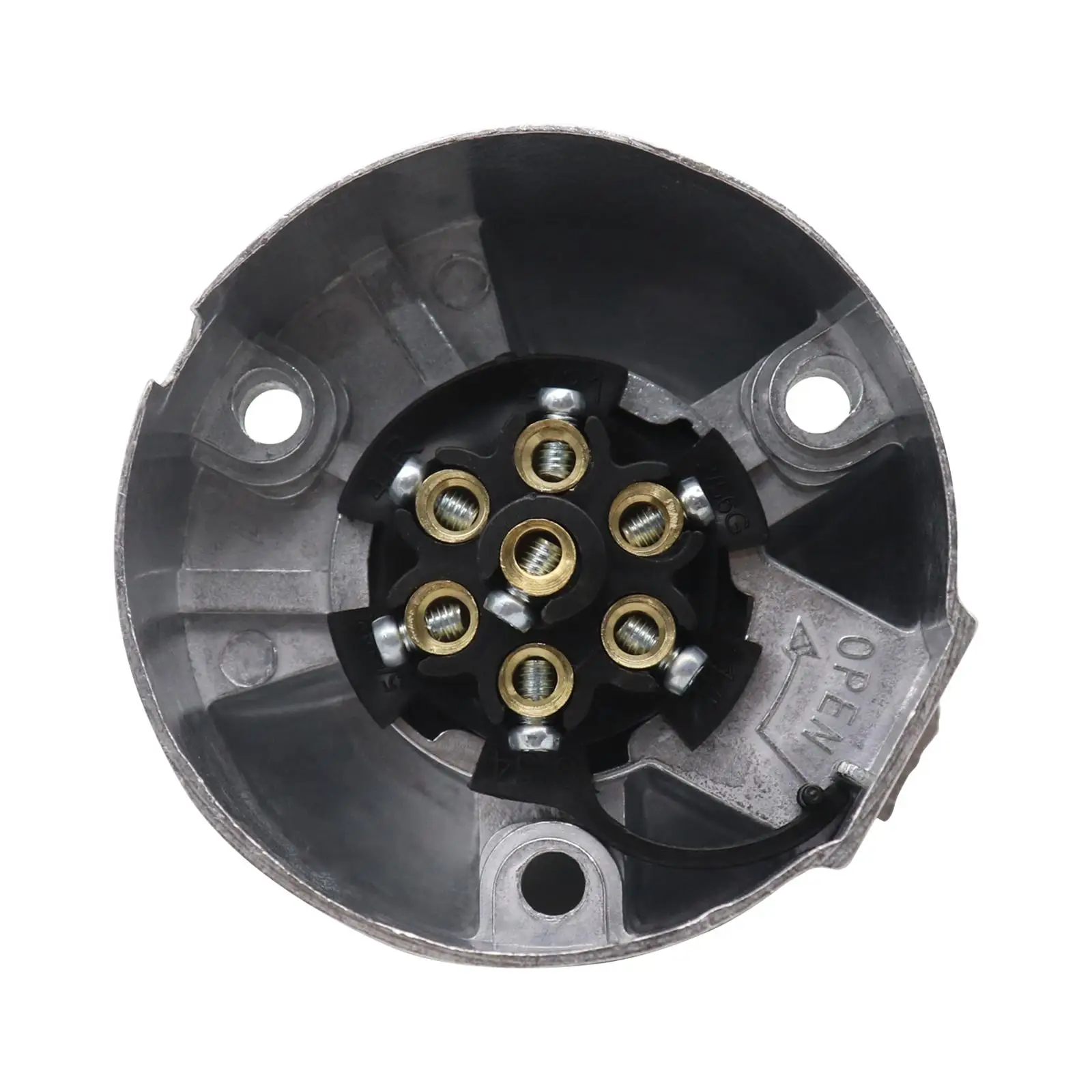 

12В 7-контактный разъем (штекер и гнездо) для ремонта автомобилей: прочный, простой в установке, прямая замена