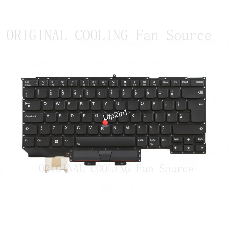 R+  New UK Keyboard for Lenovo ThinkPad X1 Carbon 5th Gen 2017 (20HQ/20HR/20K3/20K4)