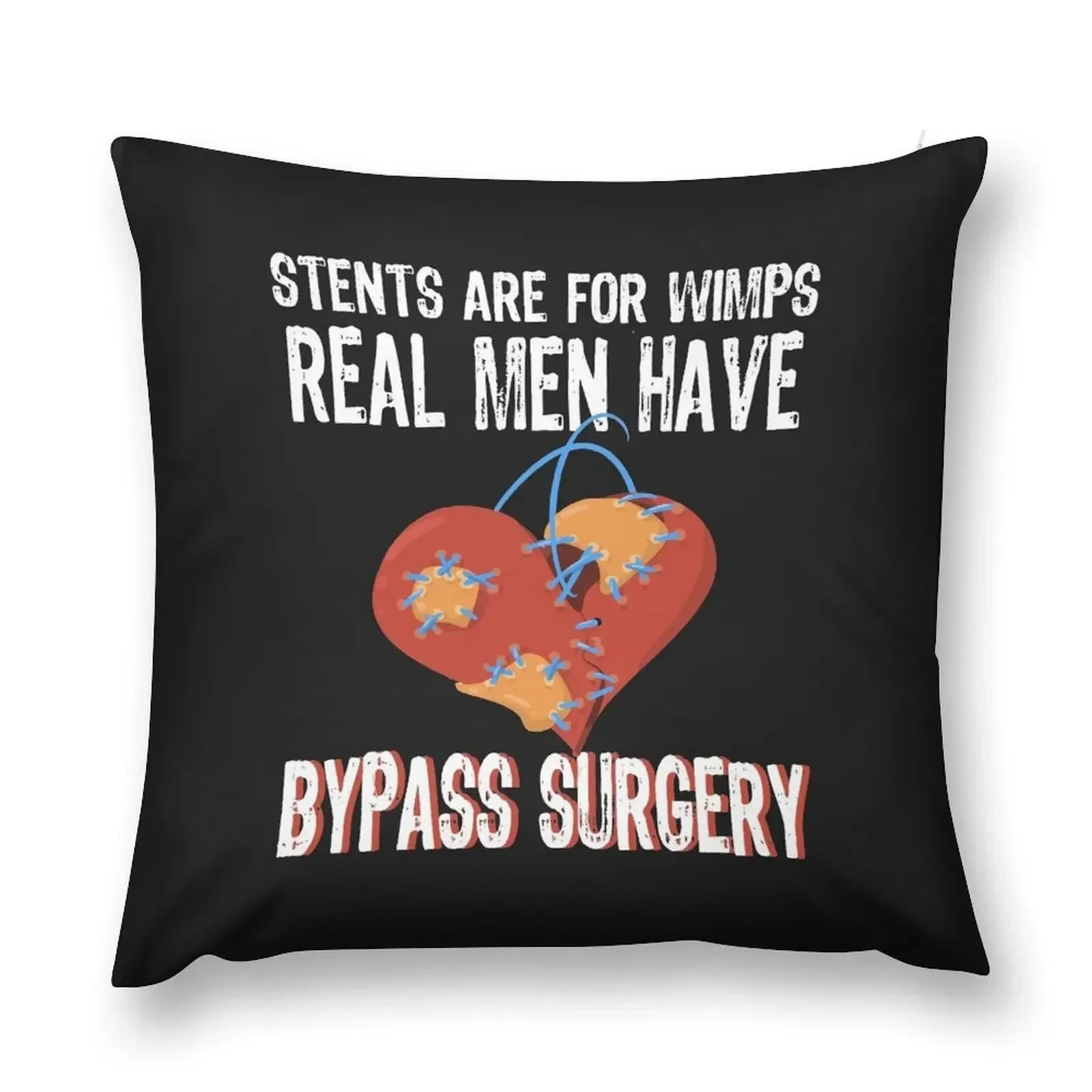 

Bypass Surgery, Open Heart Surgery Gift Throw Pillow Cushion Cover Luxury Pillow Case Christmas pillow