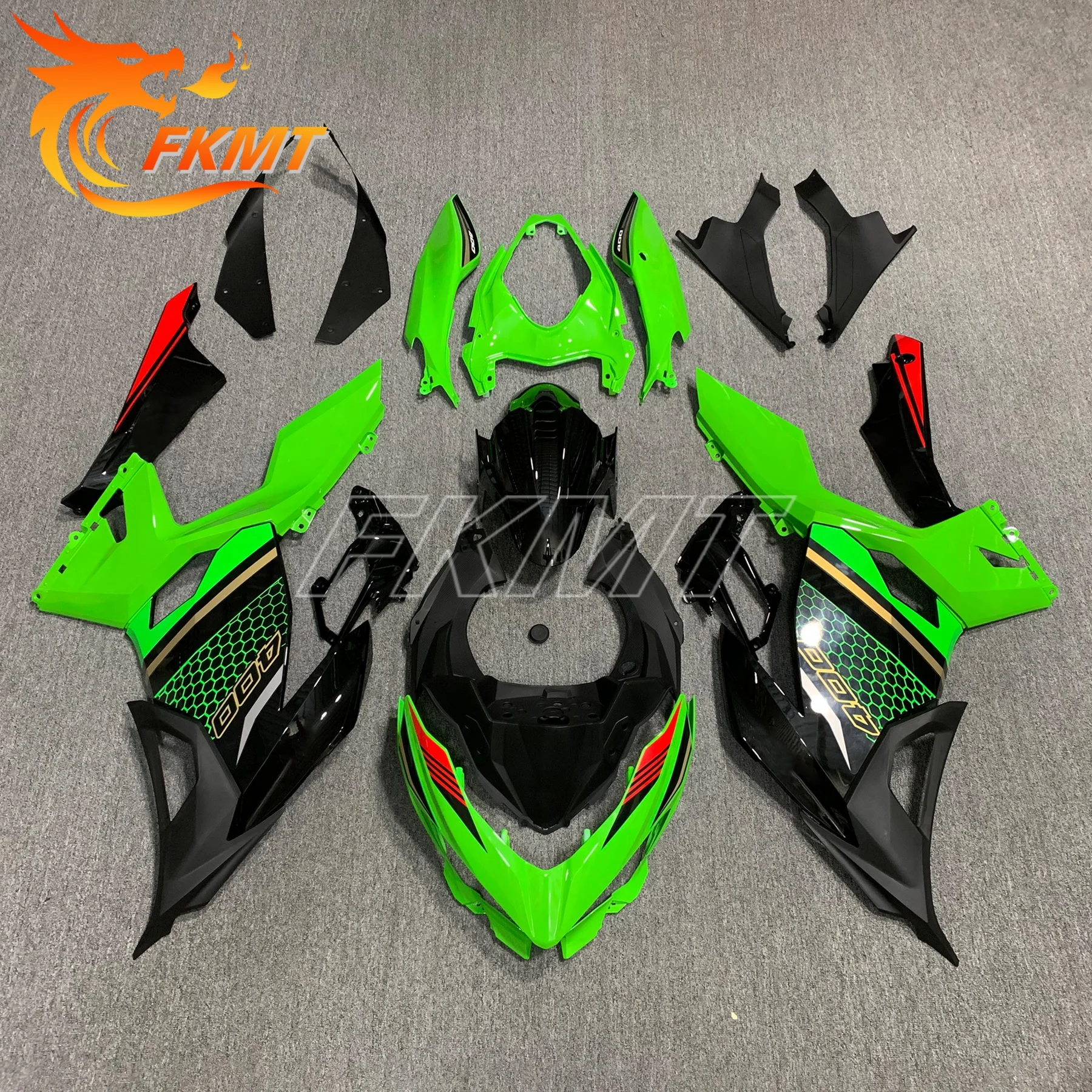 

For Kawasaki ninja 400 2018 2019 2020 2021 2022 2023 Motorcycle integral fairing sticker decal kit For ninja400 EX400