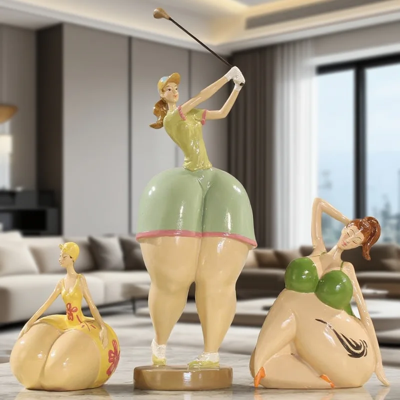 

Красивые женские креативные скандинавские украшения, украшения для йоги, аксессуары для дома, художественное украшение Muse, изысканный рабочий стол