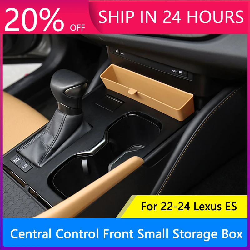 Nouvelle boîte de rangement centrale organisateur TPE Console centrale avant petite boîte de rangement conteneur rangement pour Lexus ES 200 260 300H 22-24