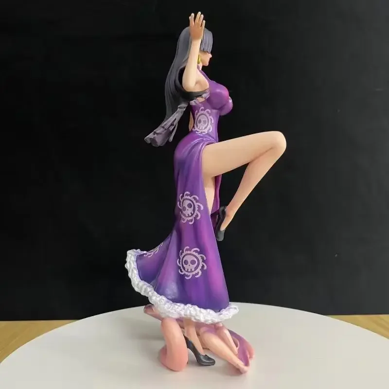 Nova uma peça anime menina figura boa hancock figura de ação pvc colecionável decoração modelo boneca crianças brinquedos presente brithday