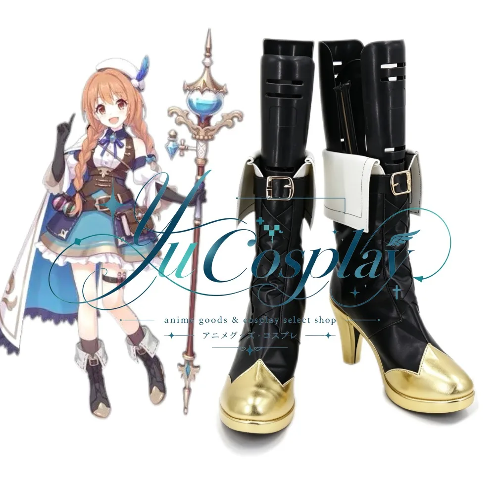 zapatos-de-cosplay-de-nozomi-de-princess-connect-re-dive-botas-de-personaje-de-Idolo-calzado-elegante-para-actuaciones-en-escenario