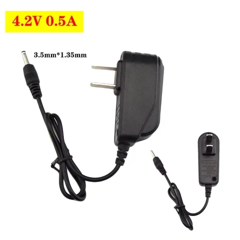 

DC 4.2v 500ma Travel Charger Power Adapter For 18650 Rechargeable Battery Flashlight Flash Torch Charging US Plug