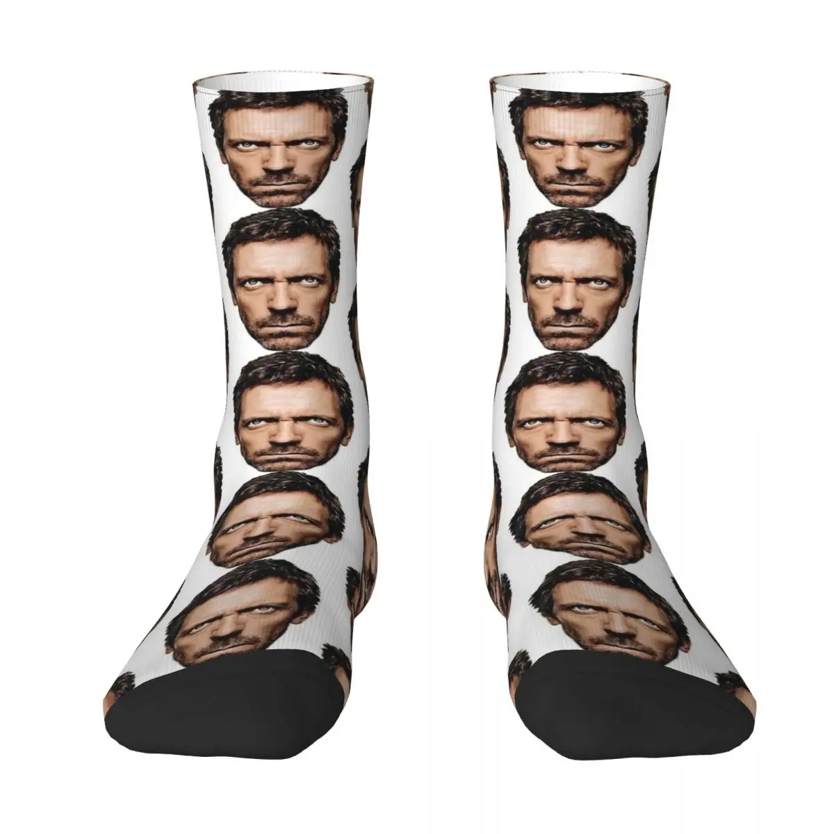 Unisex Men Socks Dr. Gregory House American Television Stockings Autumn Fashion Medium Soft Socks Running Anti Sweat Socks