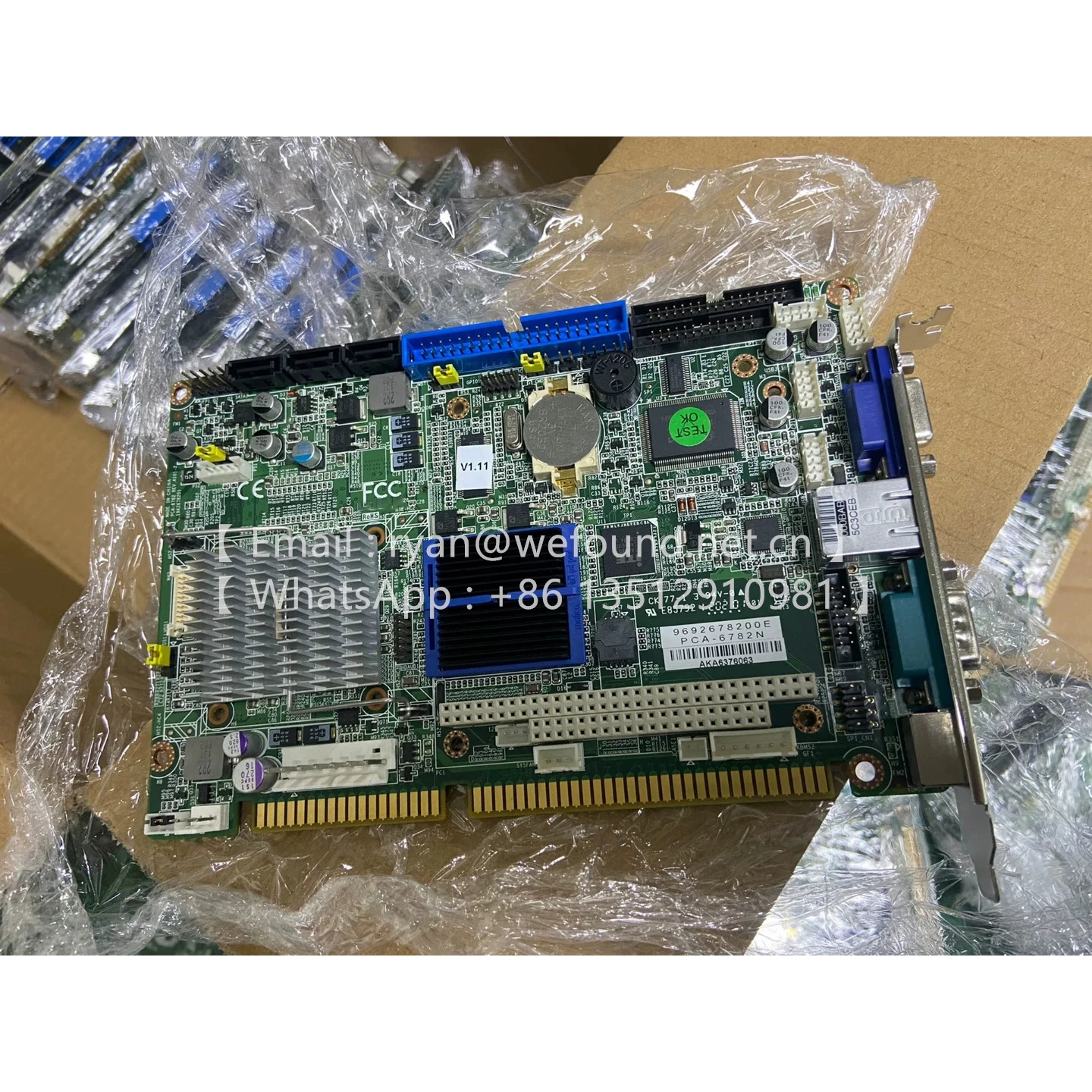 

PCA-6782N 6782N Atom N455 Single GbE LAN SBC single board computer PCA-6782