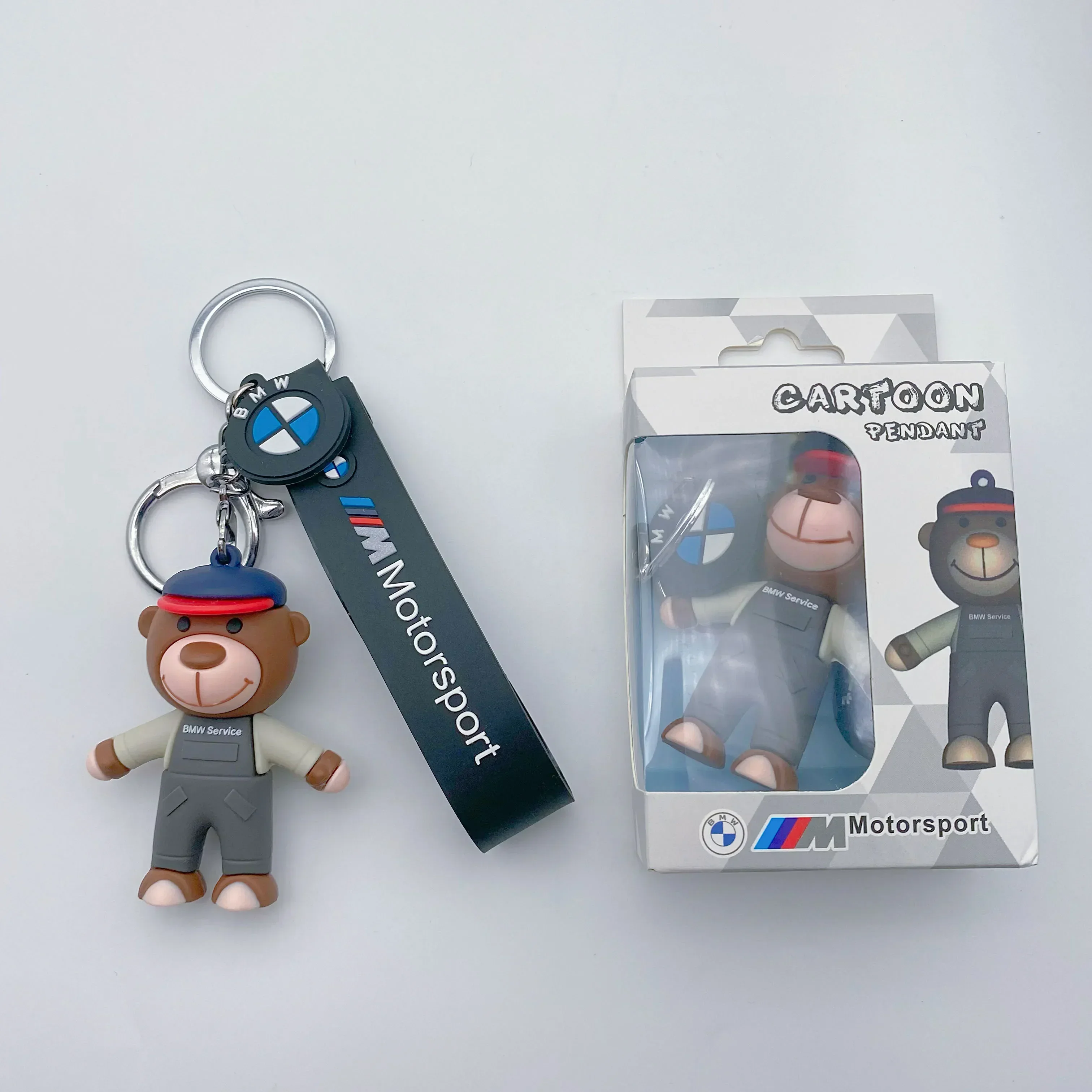 

Новые внутренние декоративные элементы E60 E93 для BMW M X3 X5 X6, новый брелок-логотип BMW в виде маленькой куклы-медведя, элитный автомобильный брелок для BMW X1 X2 X3