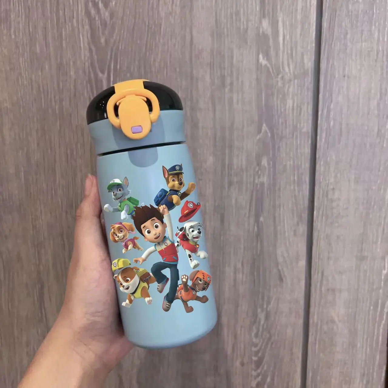 

Изолированная чашка из нержавеющей стали «Щенячий патруль» для мужчин и женщин, модные чашки для воды с героями мультфильмов, студенческие портативные чашки для рисования, подарки для детей