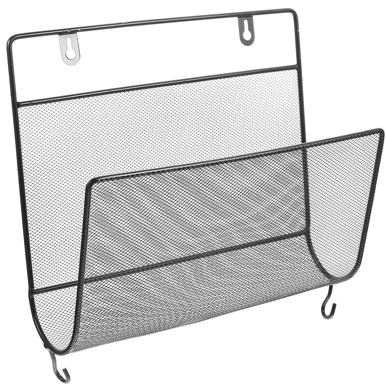 

Wall-Mounted Book Holder Iron Storage Rack For Home Office Bathroom Shelf Organizer Wall Storage Shelves Iron Book Rack