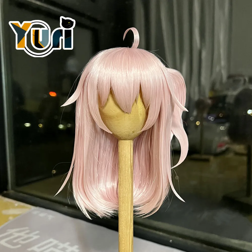 BJD Doll Use VTuber Pink Wig Cosplay 1/3 1/4 1/6 BJD Wig Hair Handmade Hairstyle Anime Gift C