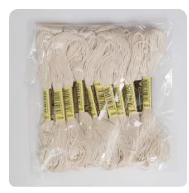 10PCS/LOL Set Cross Stitch Thread Embroidery Floss For Beginners DIY Craft Bracelet Craft8M Skein No Repeat Rainbow  3866