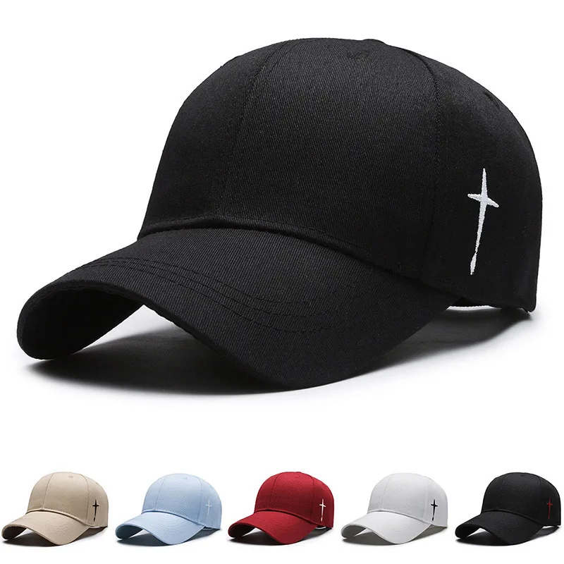 Unisex Simple Black Baseball Cap Solid Color Golf Hat Cotton Snapback Caps Casquette Hats Casual Hip Hop Dad Hats For Men Women