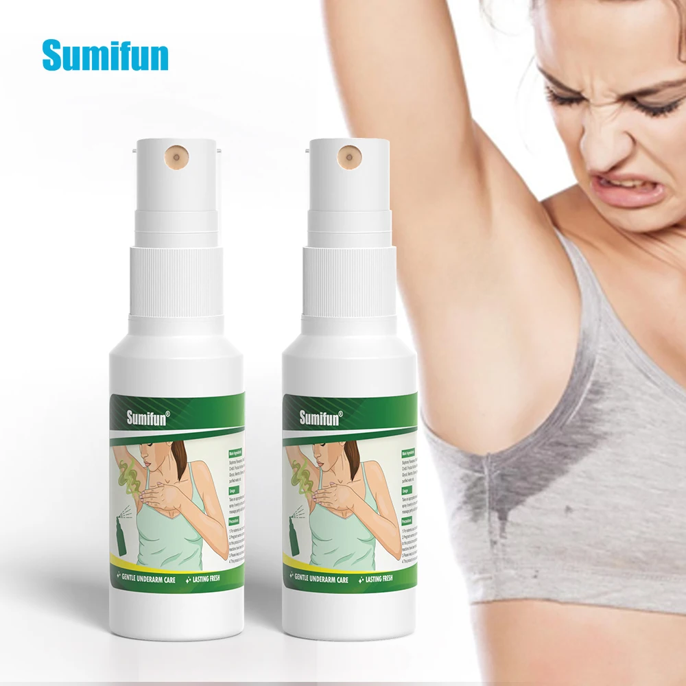 

30ml Sumifun Odor Remover Spray Armpit Underarm Smell Removal Refresh Body Deodorant Lotion Liquid Summer Sweat Women Men