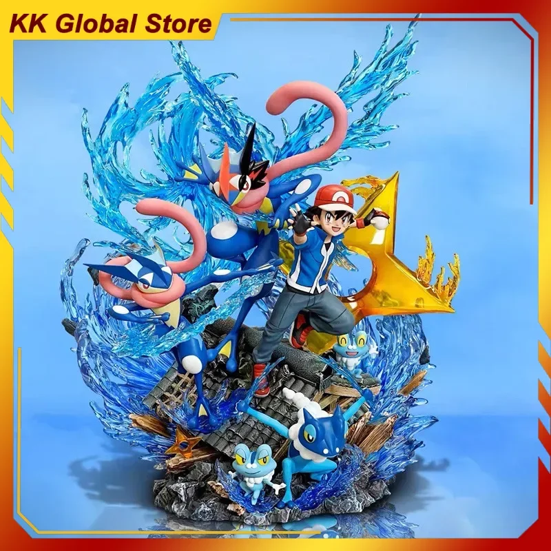 

30cm Pokemon EGG Anime Figure Peripherals Greninja Squirtle Family Portrait Figure Model Decoration Ornament Birthday Gift Toys