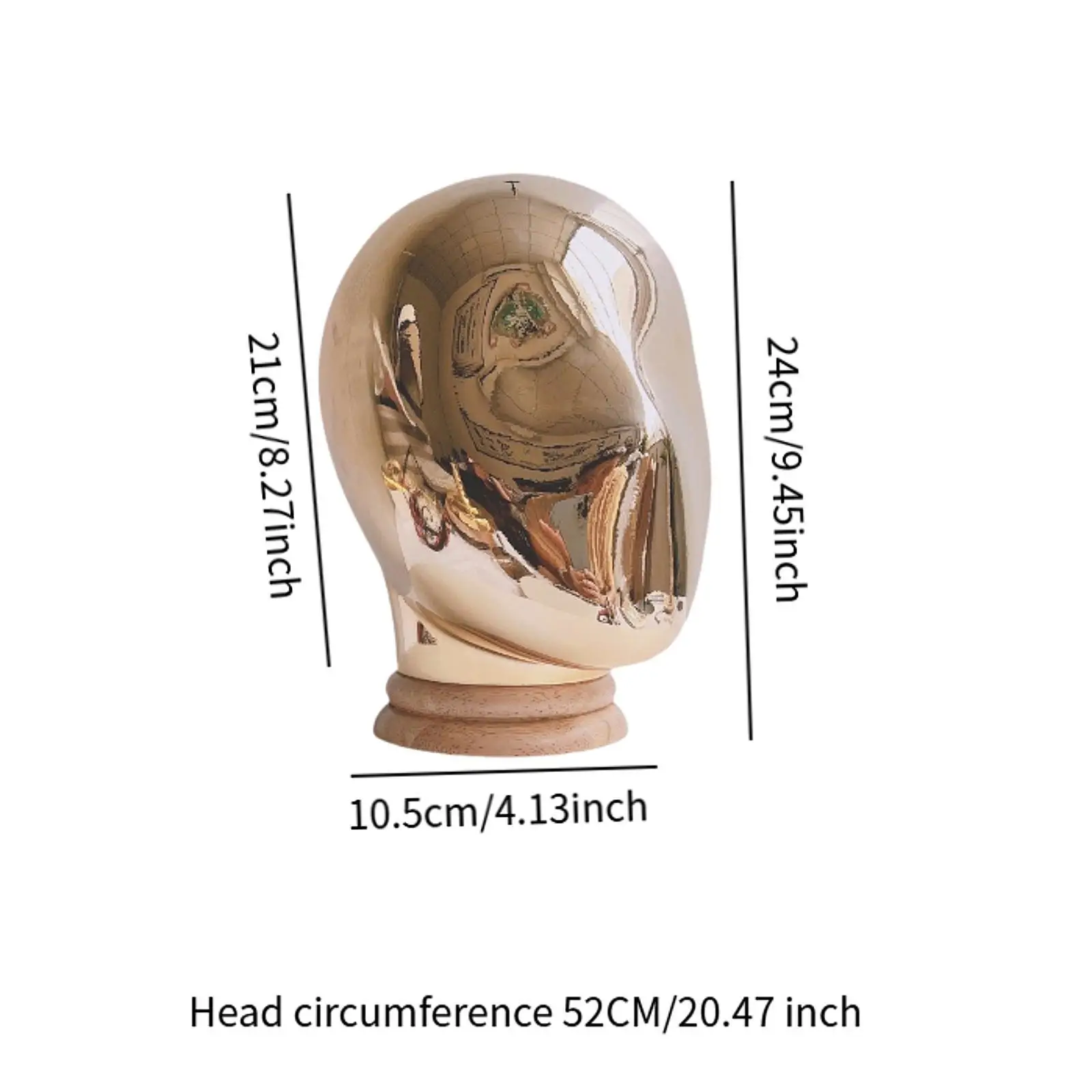 Soporte para cabeza de pelucas, Base de madera para estilista principiante, centro comercial, salón en casa