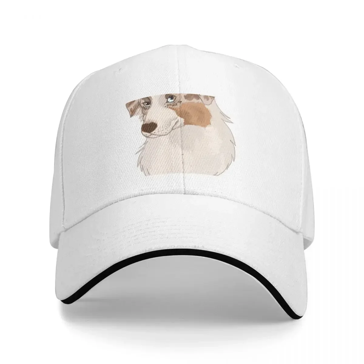 Yes I Herd You red merle Australian shepherd Cap Baseball Cap snapback cap men hat Women's