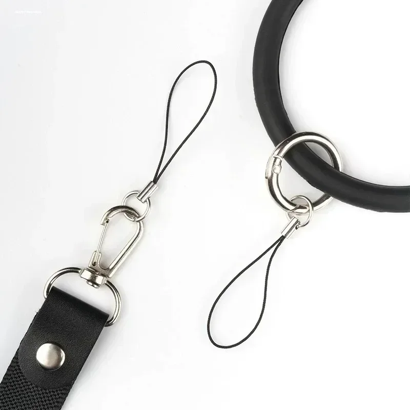 Lanyard Lariat Strap Cords Lobster Clasp Rope Keychain Hooks Mobile Set Charms Keyring Pendant Key Ring Accessories