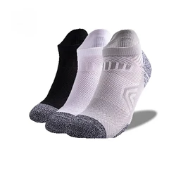 3Pairs/Lot Coolmax Cotton Socks Man Women Sport Running Sock Cycling Riding Bicycle Bike Football Breathable Basketball Sox