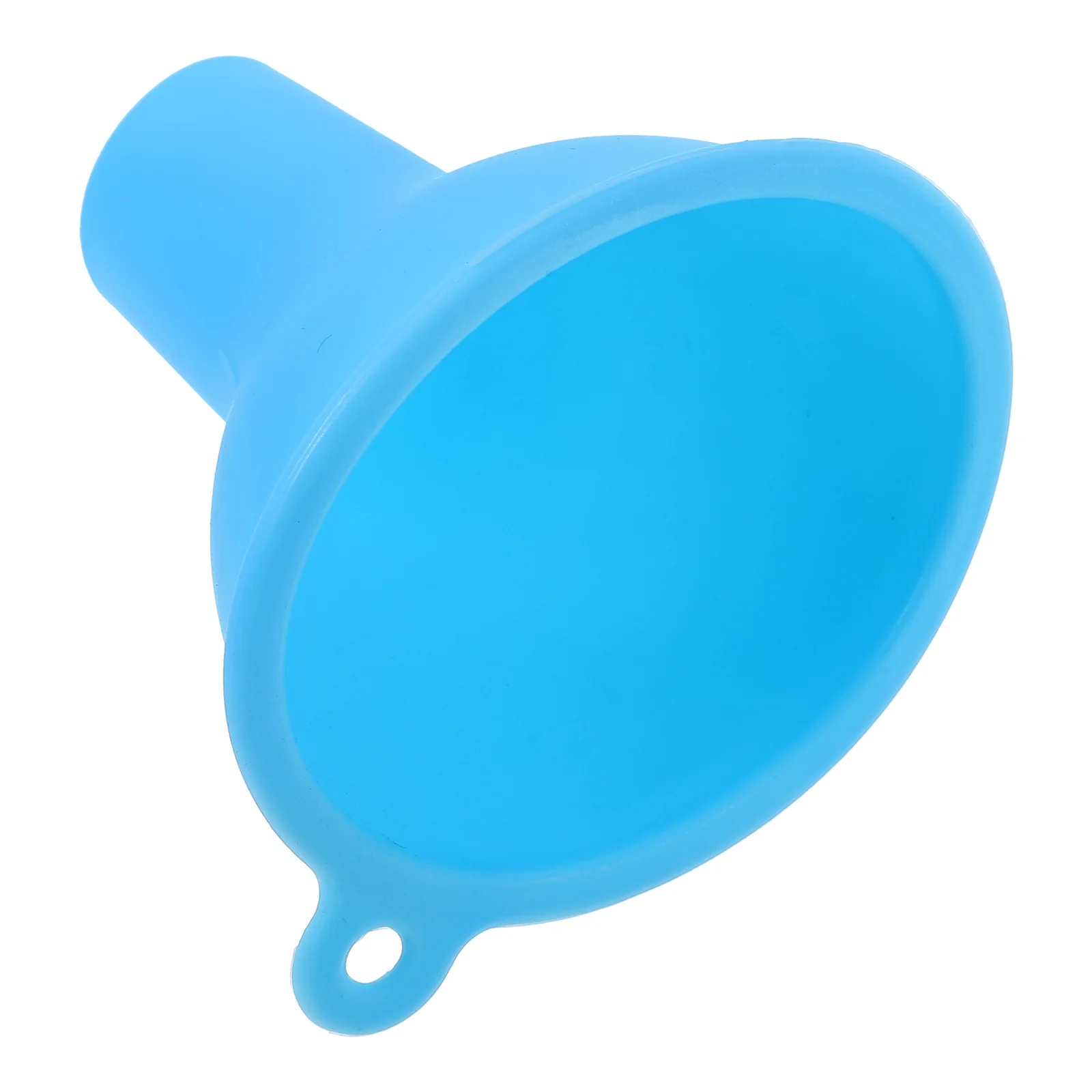 Funil de alimentos para animais de estimação, funis pequenos de silicone, transferência de líquidos, acessórios
