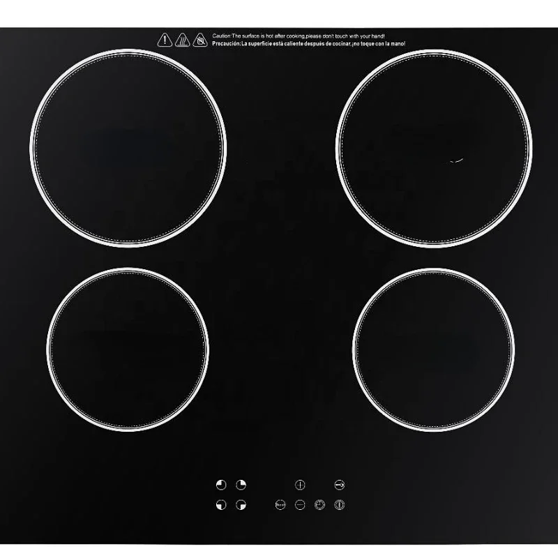 6000W built in  induction cooker,kitchen 4 burner induction cooktop 220V