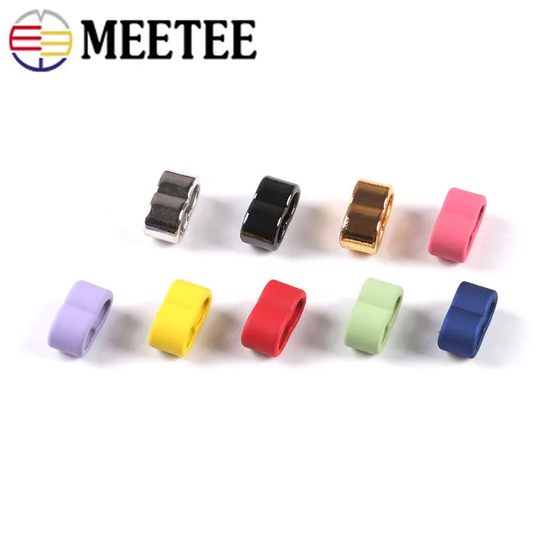 10/20 Pz 10mm Metallo Colorato Appeso Campana Fibbia Del Telefono Mobile Cordino Pulsante di Regolazione Vestiti Pantaloni Vita Corda Tether chiusura