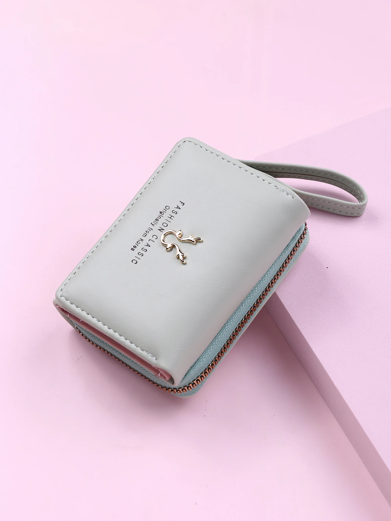 Luxus Marke frauen Kleine Brieftasche Weibliche Karte Halter Kurze Brieftaschen mit Geldbörse für Frau Damen PU Leder Haspe Mini kupplung – Detail 15