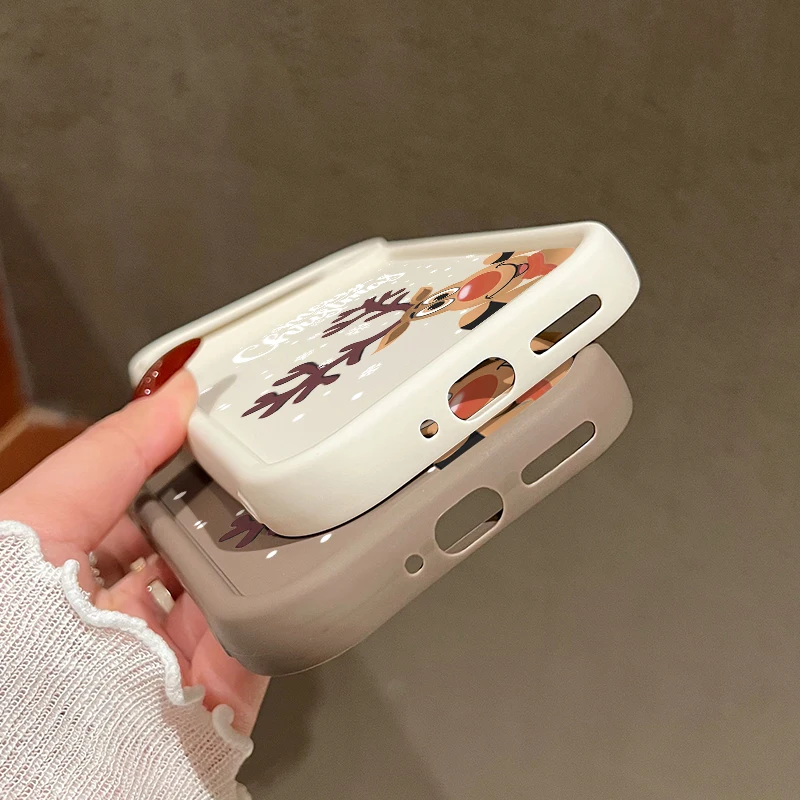 Custodia morbida per telefono in TPU con motivo Happy Christmas per Google Pixel 8 Pro 8A 9 Pro XL 7A Cover in silicone antiurto per Pixel 9 8 7 Pro