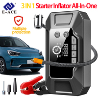 Car Jump Starter & Tire Inflator 26000mAh USB Rechargeable Emergency Battery Booster With Air Compressor Multiple Protections ﻿