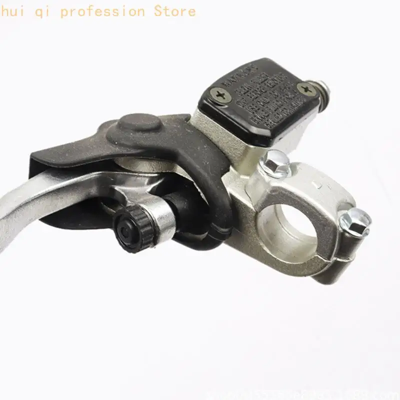 Dirt Bike Ersatz-Hydraulikbaugruppe mit Hebelzylinder, Slave-Einheit und Schlauch, Motorrad-Reparatursatz mit Metallsteuerung – Detail 5