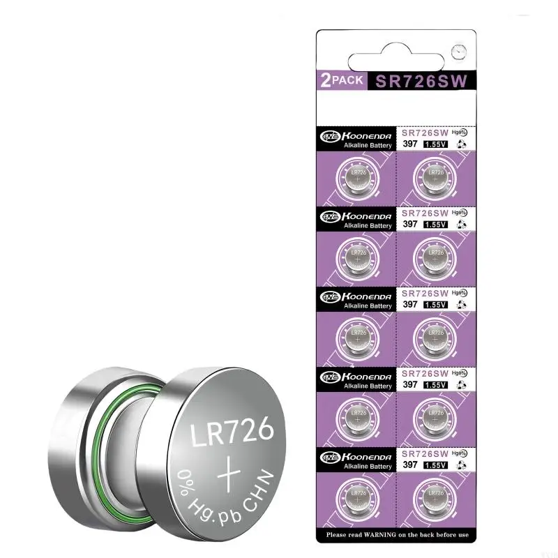 LR726 Button Cell Batteries Watch Remote Calculator Button Cell Batteries 
