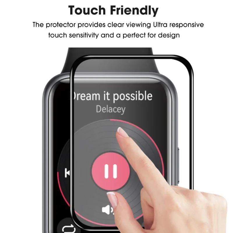 1-5 PCS Protective Soft Film For Huawei Watch Fit 2 Smartwatch Full Screen Protectors Smart Wristband For Huawei Band 6 7 8