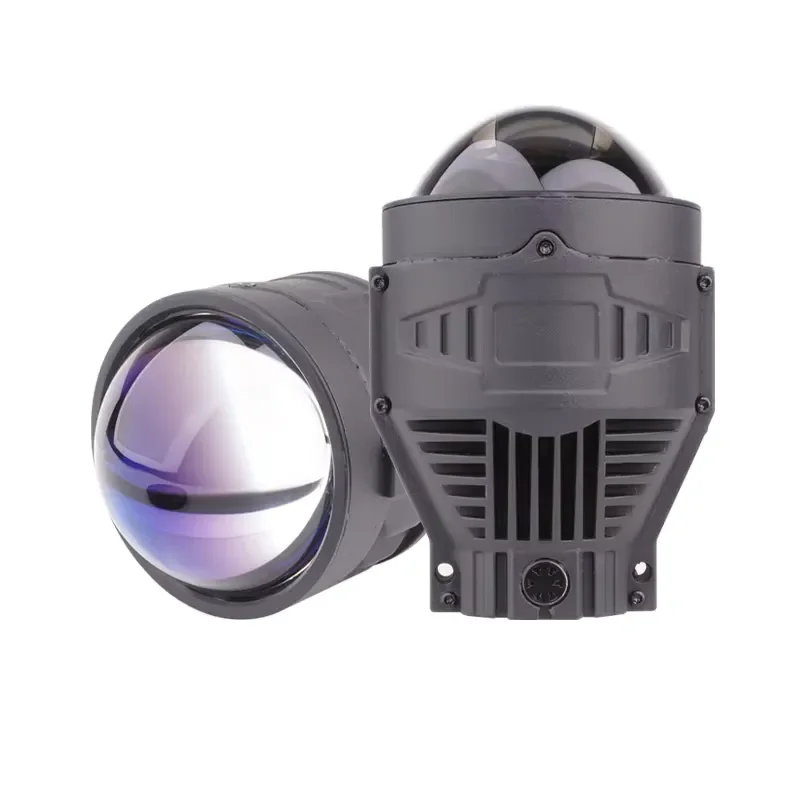 3 Inch FOG DRIVING LIGHT UF-3 Blue Lens Fog Bi-LED Projector Lens 6000K 60W High Power White Beam Pattern Waterproof IP67