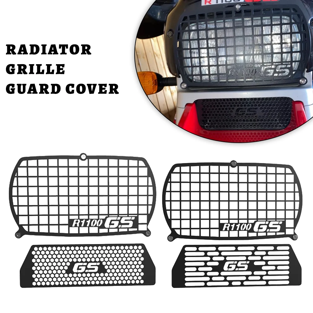 

Motorcycle FOR BMW R1100GS R1100 GS 1100 GS1100 1994-1999 1995 1996 R 1100GS Radiator Cooler Protective Grille Headlight Guard