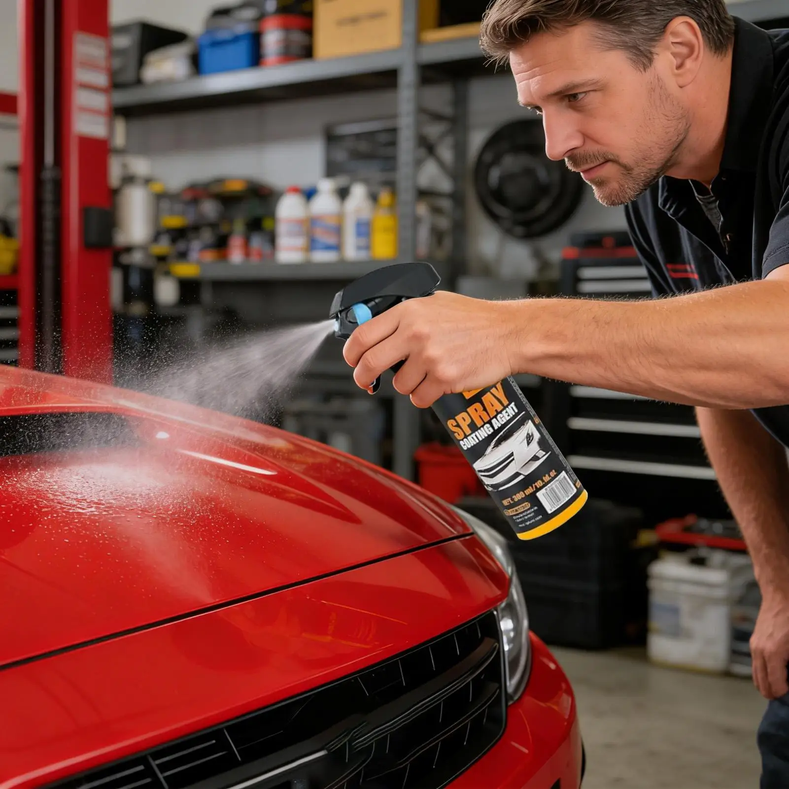 300ml Car Body Polis h Spray Paint Hydrophobic Agent Automobile Coating Spray Shine Protection Auto Accessories For Vehicles