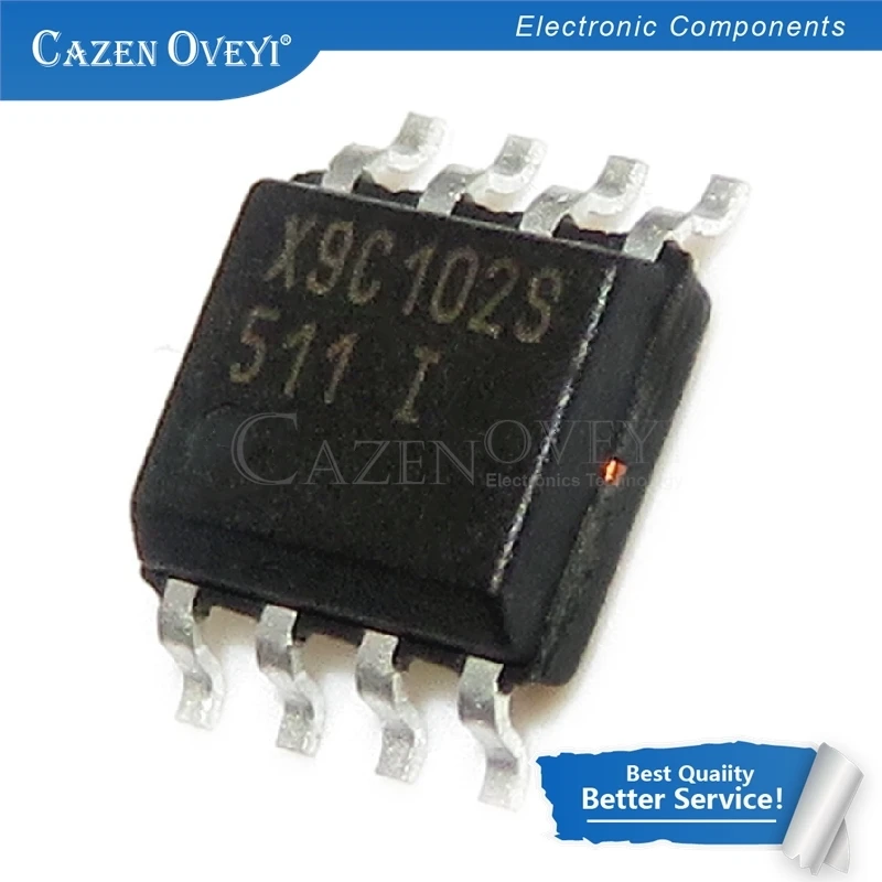 

5 шт./партия X9C102S X9C102 SOP-8 новая Оригинальная фотография