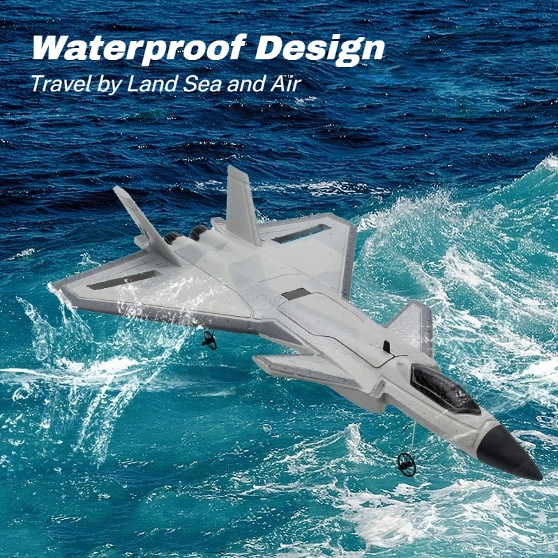 FX630 J-20 RC Airplane Two-Channel Fixed-Wing Fighter Jet, EPP Foam Remote Control Aircraft Glider Model Toy for Kids Beginners