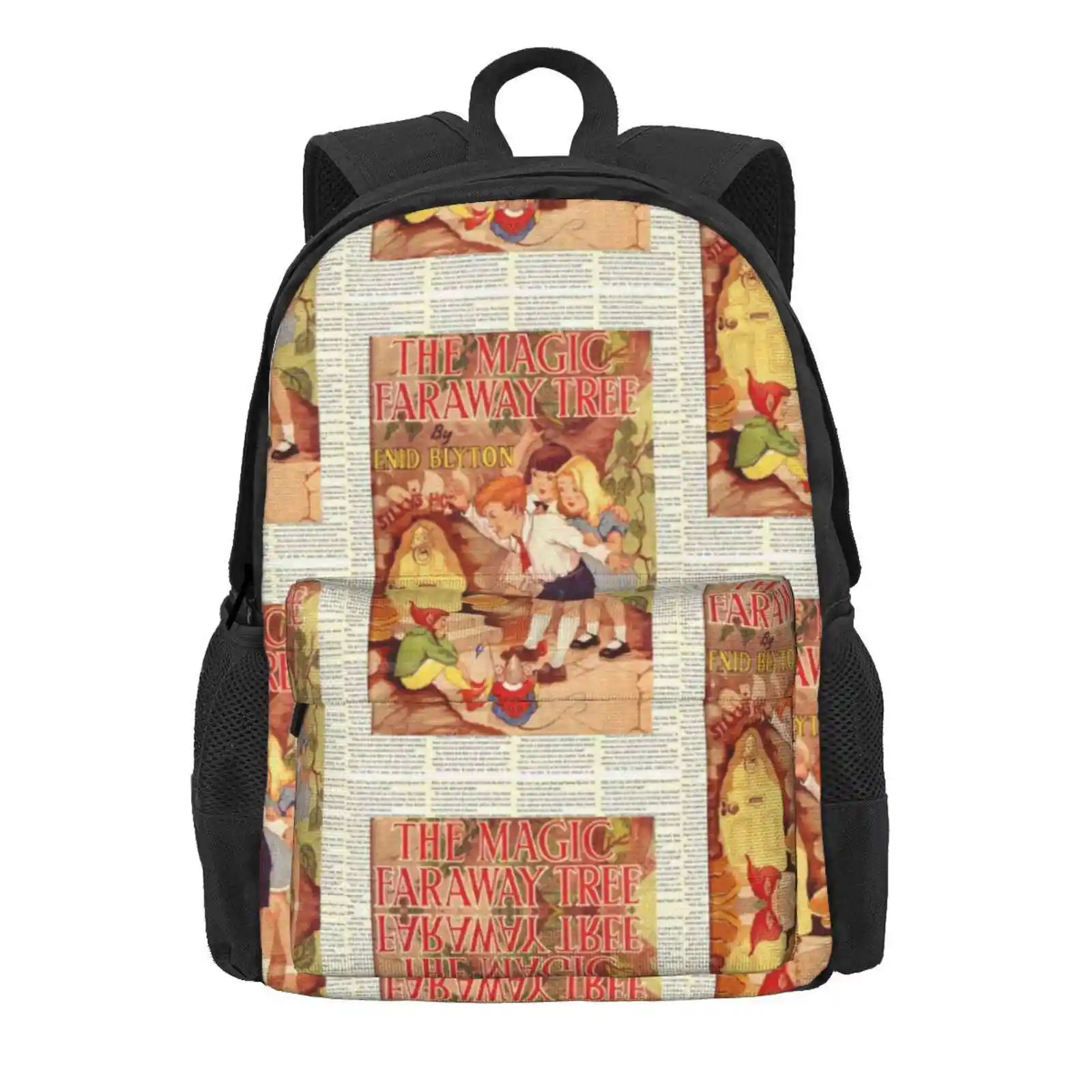 The Magic Faraway Tree Book Cover Hot Sale Schoolbag Backpack Fashion Bags The Magic Faraway Tree Enid Blyton Bookish Reader