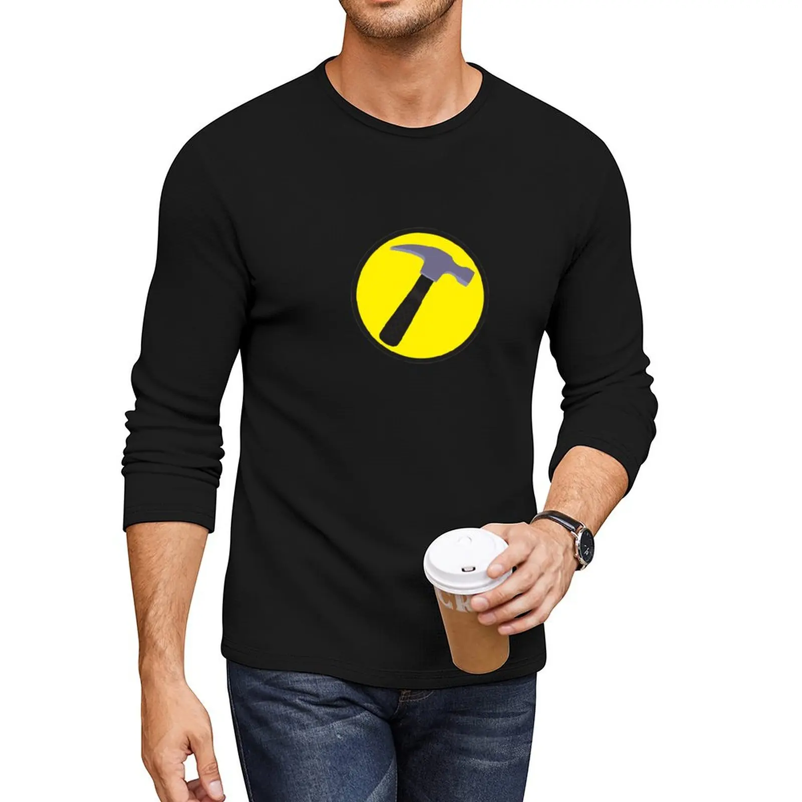 

Captain Hammer Long T-Shirt customized t shirts custom t shirts design your own hippie clothes black t shirts men clothings