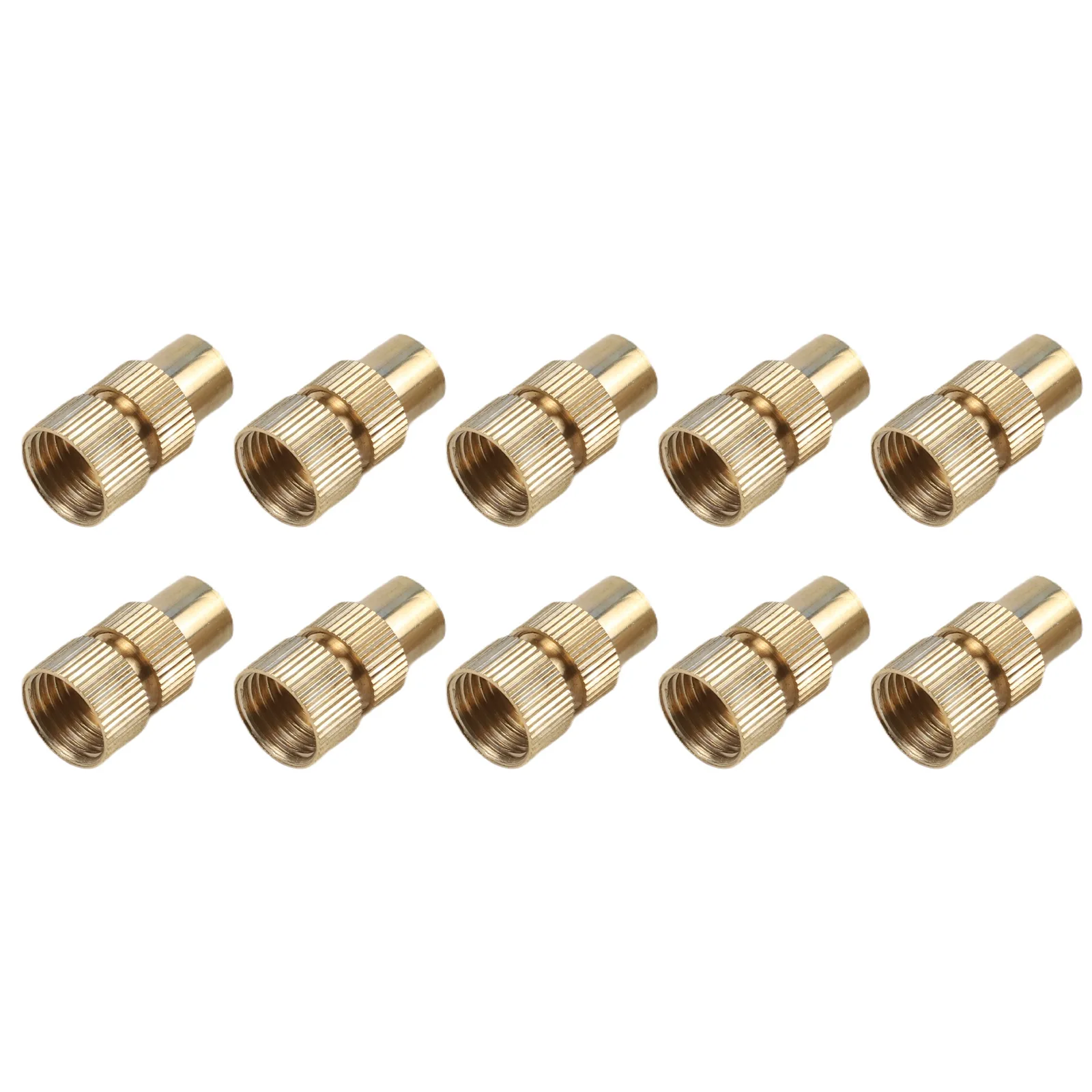 Agricultural for mist Spray Nozzle Brass M14x1 5 Adjustable Height with 360 Degree Spray Coverage for Garden Cooling