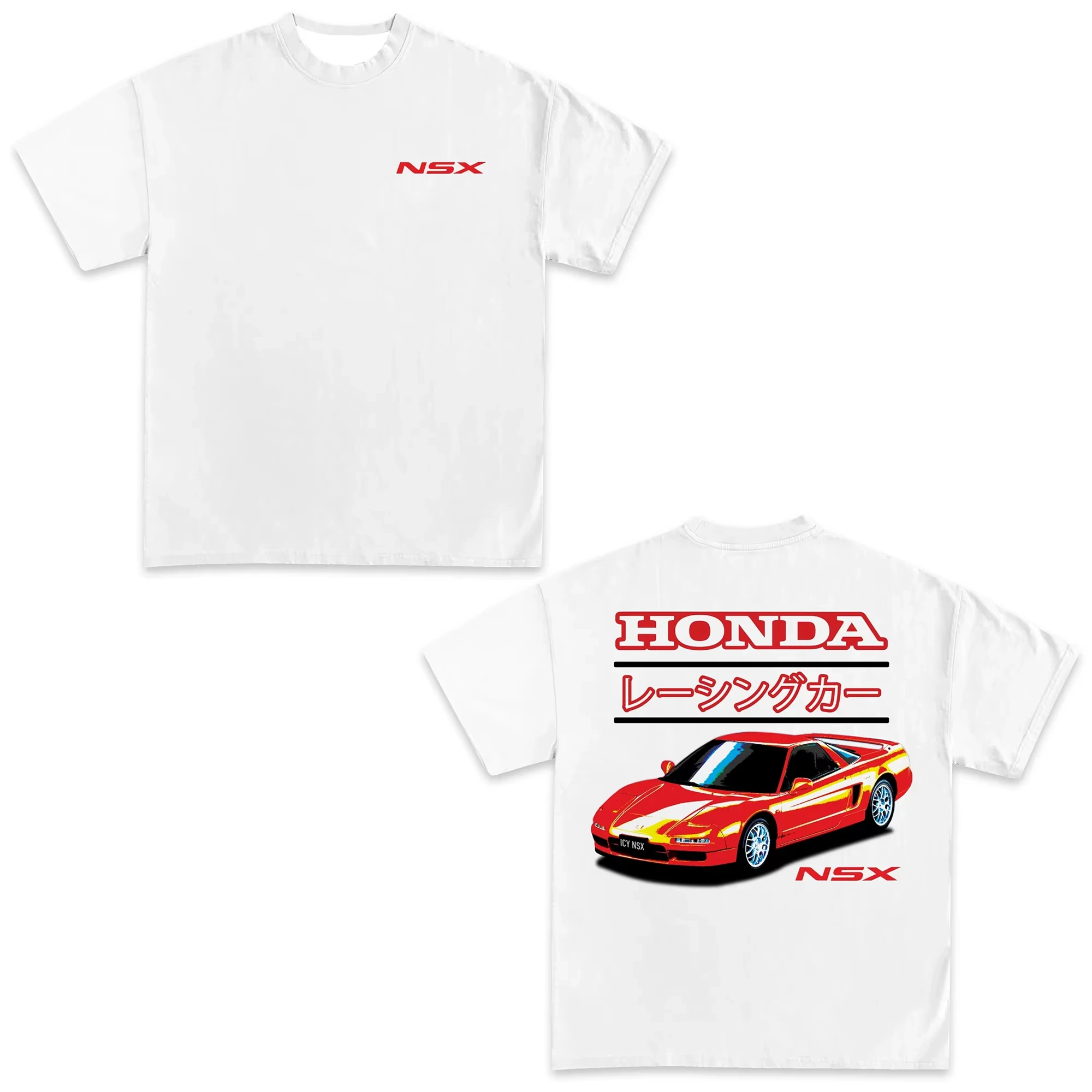 

2026 Honda HRC Racing T-shirt Quick-Drying Locomotive Style Sports Casual Short-Sleeve Men's Women's Motorcycle Tops Clothing