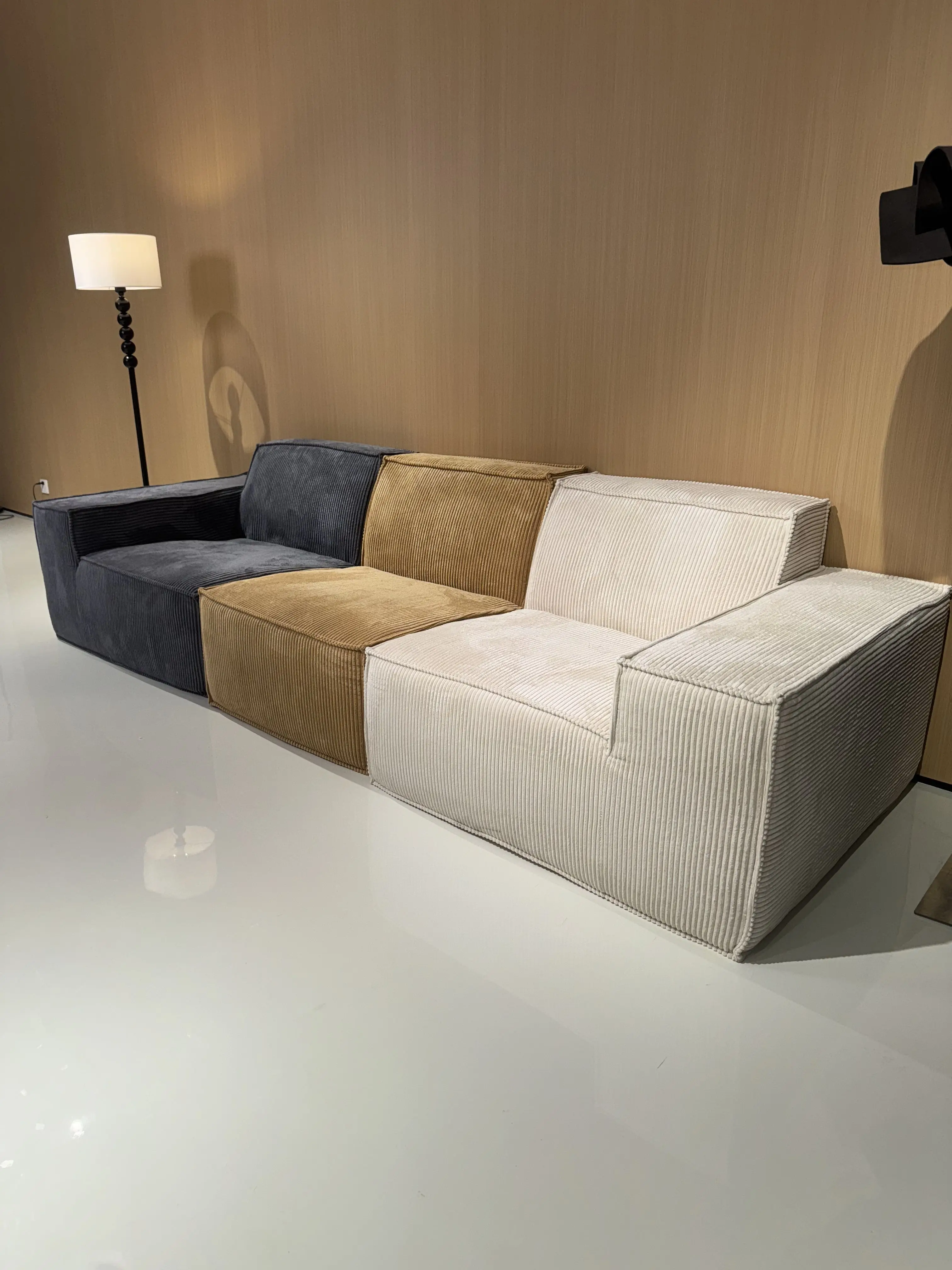 &Contemporary Ergonomic Extendable One Seat Sofa Bed Set Modular Design Eco-Friendly Removable Washable Upholstered Cloth Sponge