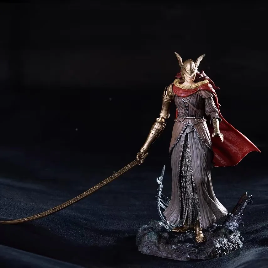 ELDEN RING Malenia Blade of Miquella Anime Figure Valkyrie Figurine 24cm PVC Statue Model Collection Desk Decora Kid Toy Gifts image 4